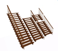 Mesh stairs kit 2 (Dark Ed)