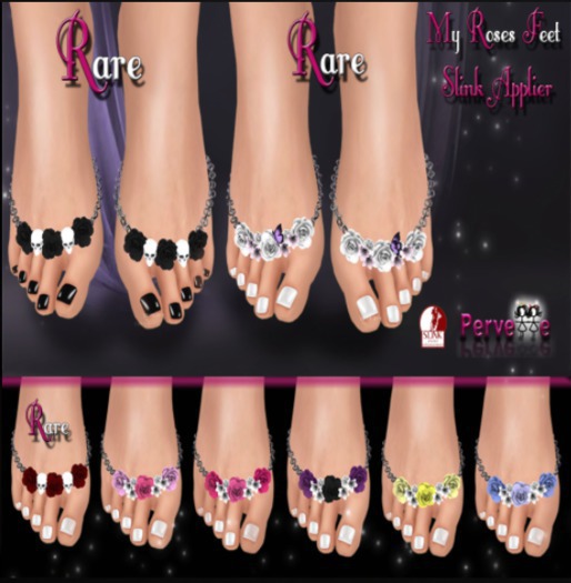 My Roses Feet [Magenta]