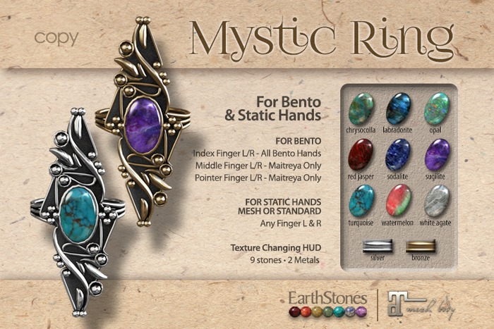 EarthStones Mystic Ring Fatpack Bento | Maitreya | Static
