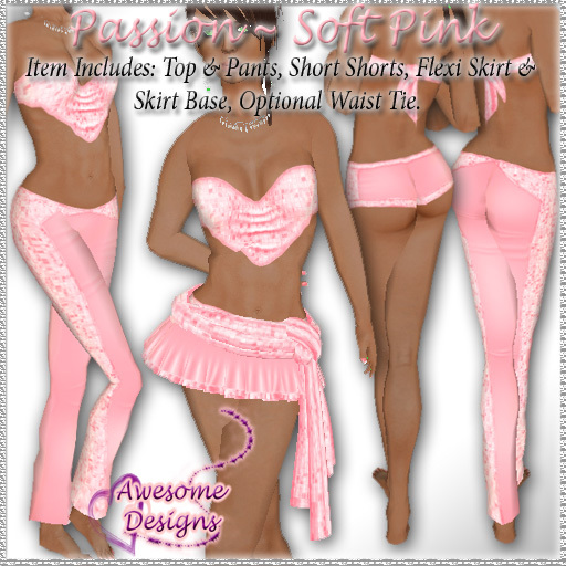 *Awesome Designs Passion In Soft Pink