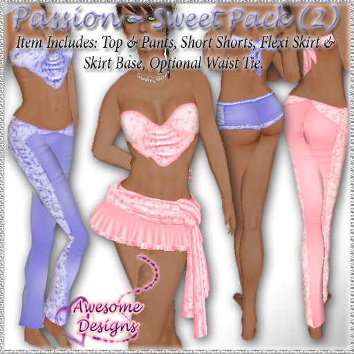 *Awesome Designs Passion Sweet Pack - 2 Sets
