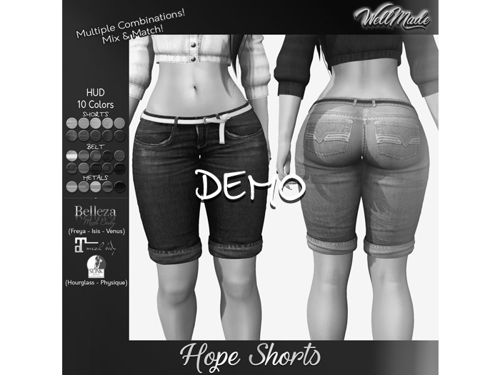 [WellMade] Hope Shorts DEMO