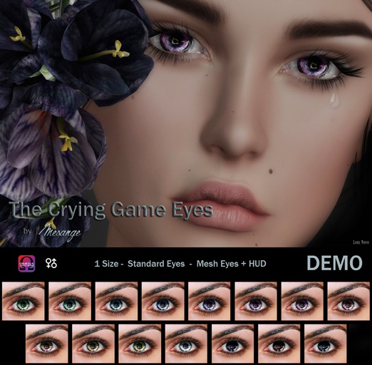 MESANGE - The Crying Game Eyes BEAUTY PACK (add me & touch)