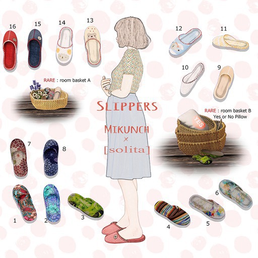 Mikunchx[solita] Slippers 3