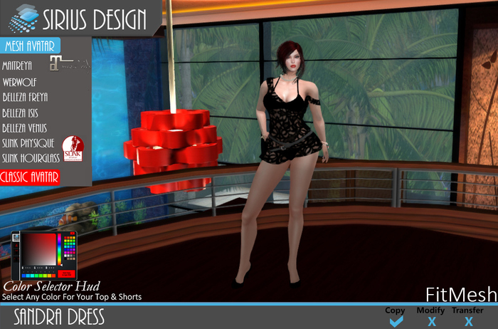 Sirius Design Sandra Dress Boxed