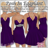 *Awesome Designs Posh In Eggplant