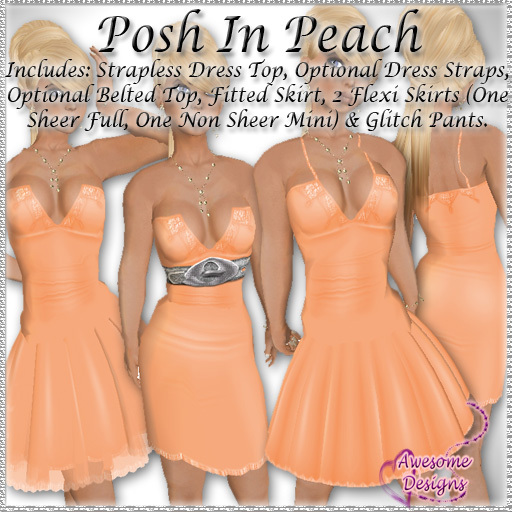 *Awesome Designs Posh In Peach