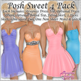 *Awesome Designs Posh Sweet Pack - 4 Sets