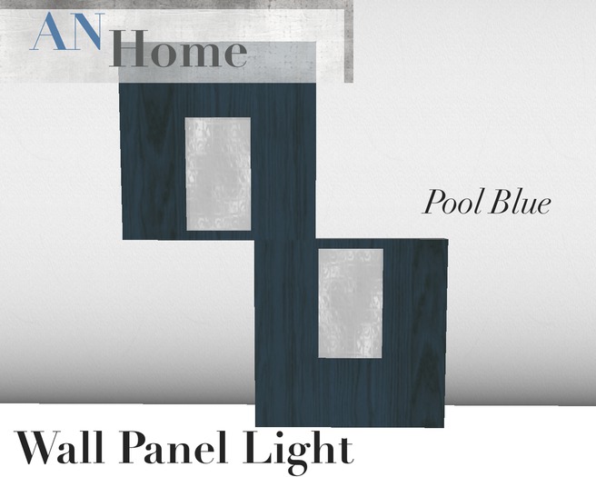 AN Wall Panel Light  Pool Blue (box)
