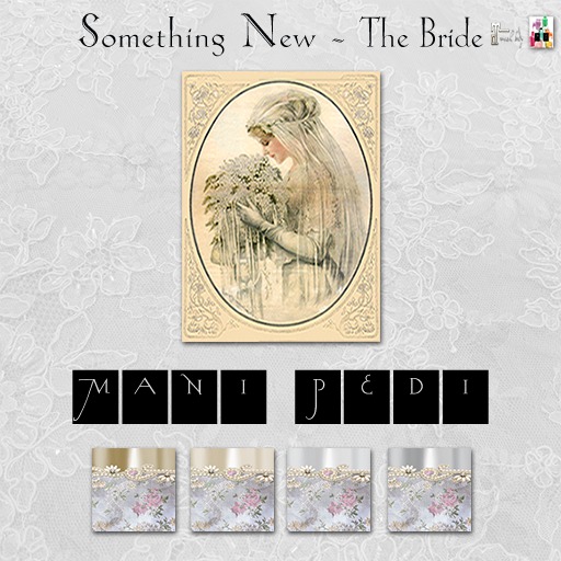 ~Mani Pedi~ Something New - The Bride Polish - Maitreya HUD