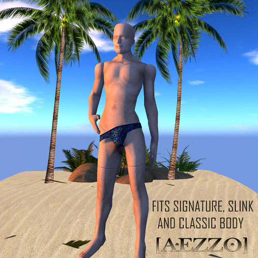 [Aezzo] Swimsuit Eric ZOO