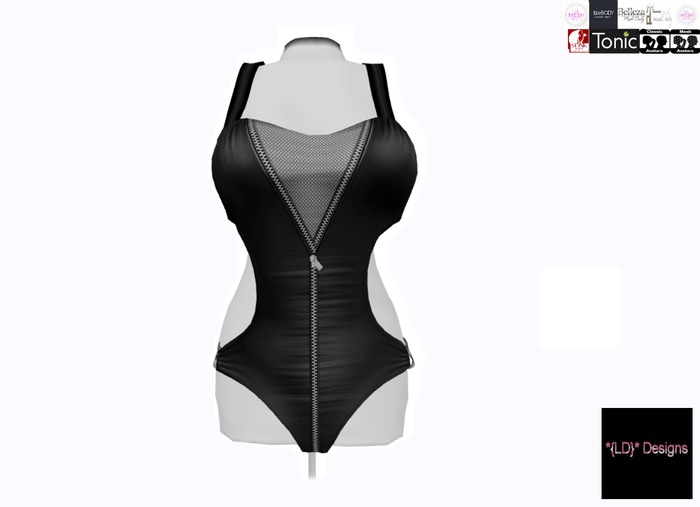 *{LD}* Storm Swimsuit - Silver