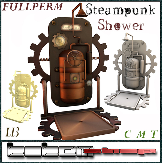 KOKEMSHOP-Fullperm.Steampunk Shower BOX (ADD ME)