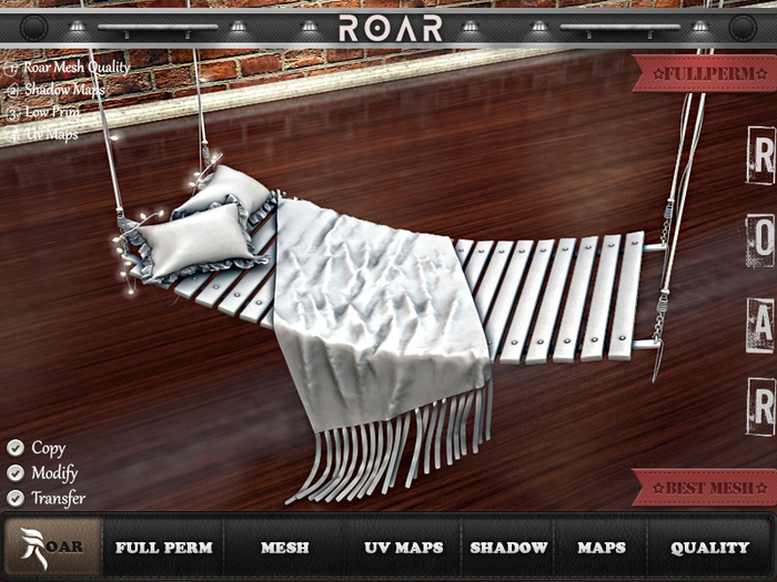 {::ROAR::} Fullperm Hammock #2040