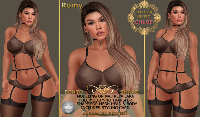 Shapes by Kittykat - Romy For LeLutka.Bento.Head CHLOE