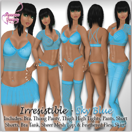 *Awesome Designs Irresistible In Sky Blue