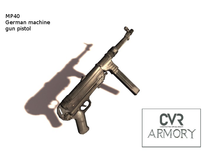 MP-40 german machine box