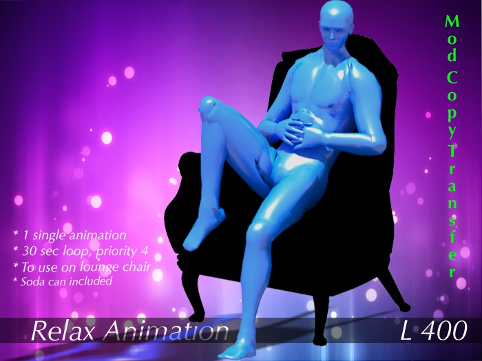 "Relax" Male Animation