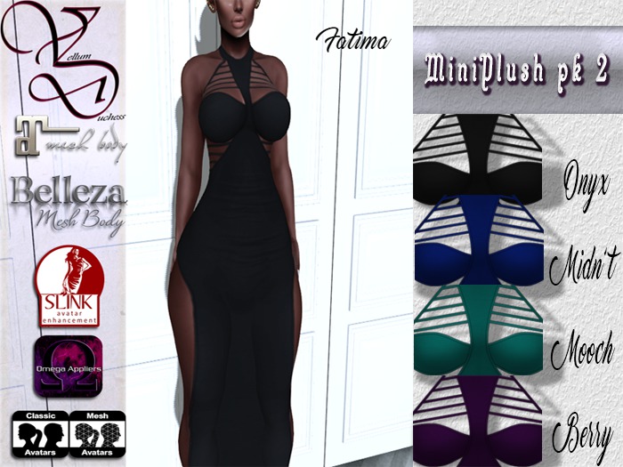 {V-D} Fatima Dress MiniPlush Pack [2]