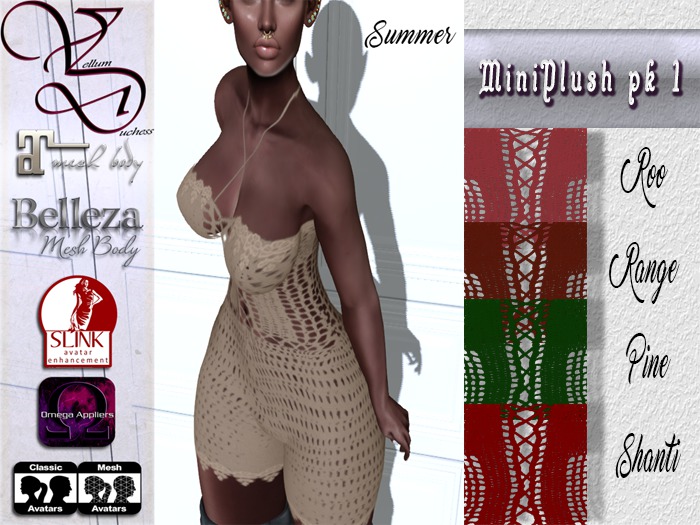 {V-D} Summer Romper MiniPlush Pack [1]