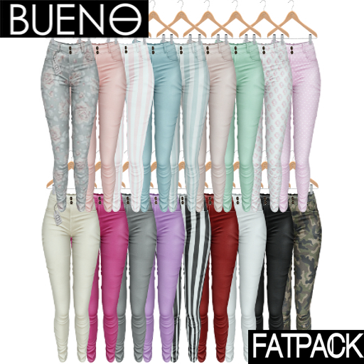 BUENO - Spring Pants - FATPACK - Belleza, Freya, Isis, Slink, Hourglass, Fit Mesh