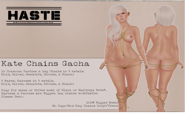 [Haste[ Kate Sliver Leg