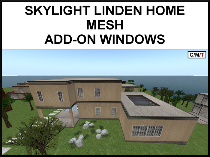 Add-On Grid Style Windows - Skylight Linden Home