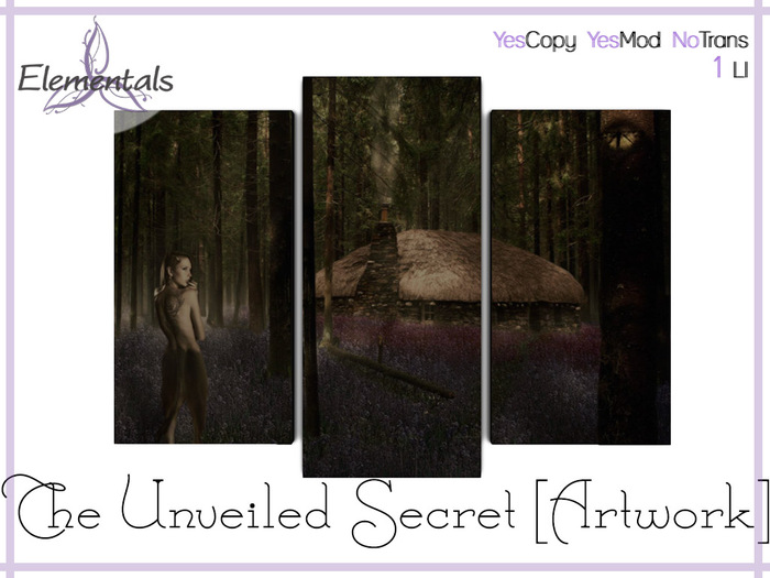 {Elementals} The Unveiled Secret [Panel Art] {Boxed}