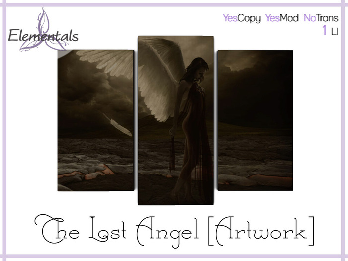 {Elementals} The Lost Angel [Panel Art] {Boxed}