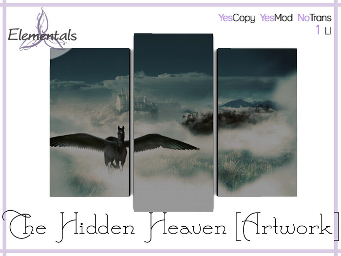 {Elementals} The Hidden Heaven [Panel Art] {Boxed}
