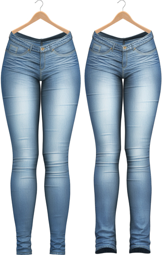 Blueberry - DWL Jeans - Classic Pack - Maitreya, Belleza (All), Slink Physique Hourglass - ( Mesh ) - Cutieblue