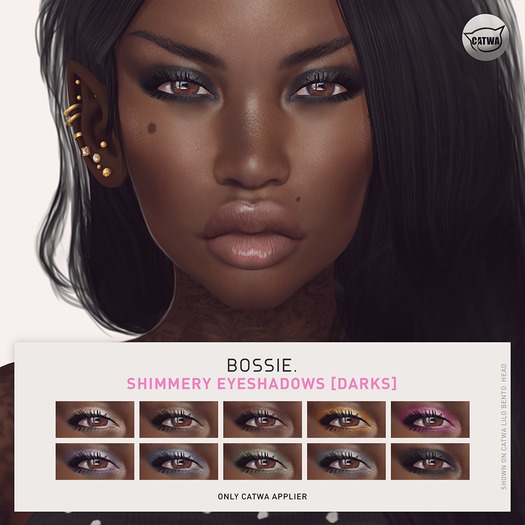 Bossie. shimmery eyeshadows [darks][catwa] (wear me)
