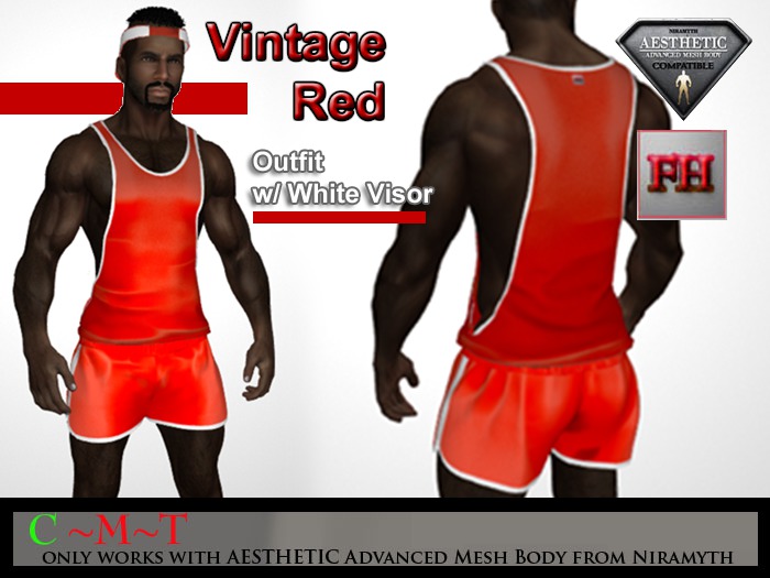 [FH] Vintage - Red Outfit