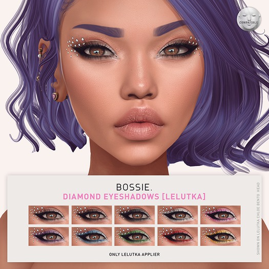 Bossie. diamond eyeshadows [LeLutka] (wear me)