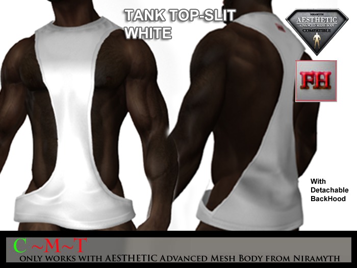 [FH] Tank TopSlt - White (BAG)