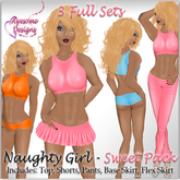 *Awesome Designs Naughty Girl Sweet Pack - 3 Sets