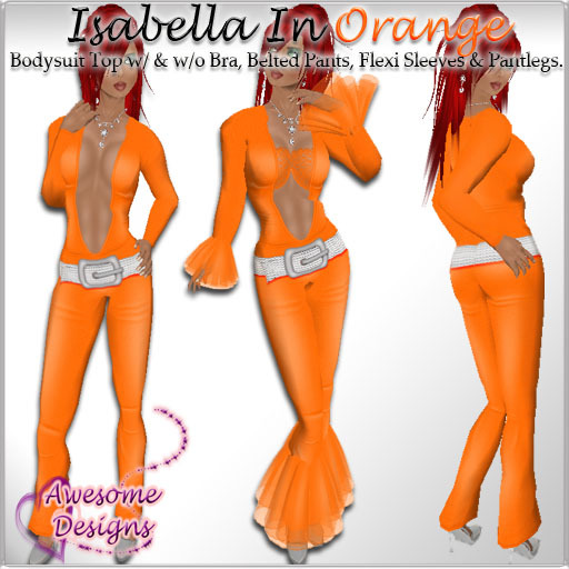 *Awesome Designs Isabella In Orange