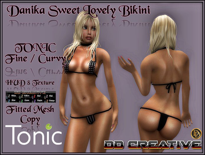 ☾ⅅⅅ☽ DANIKA BIKINI ★ SWEET LOVELY  ★ TONIC / Fine/Curvy