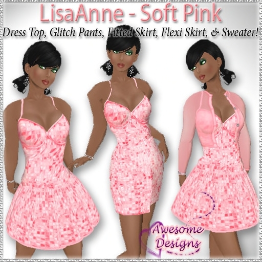*Awesome Designs LisaAnne In Soft Pink