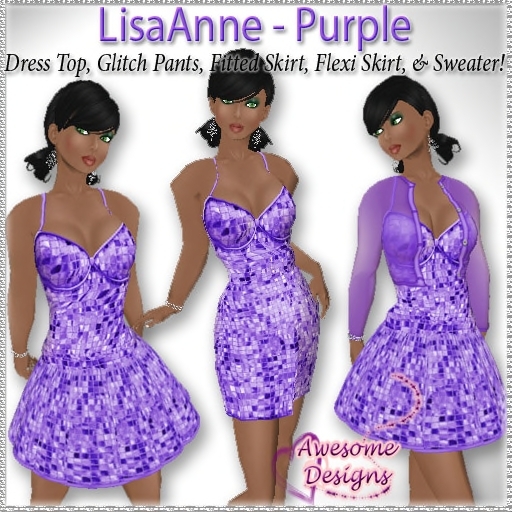 *Awesome Designs LisaAnne In Purple