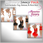 *Awesome Designs Starburst Saucy 3 Pack