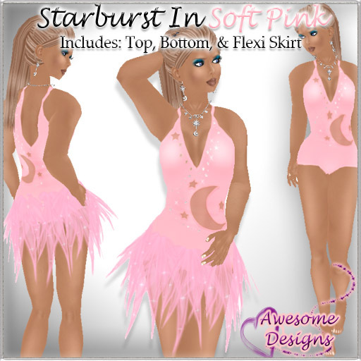 *Awesome Designs Starburst In Soft Pink