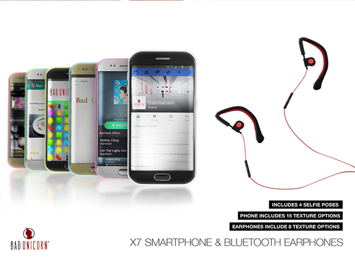 X7 Smartphone & Bluetooth Earphones