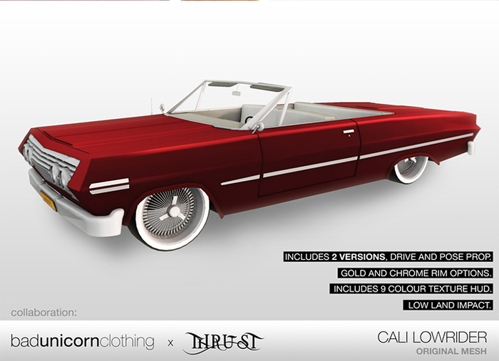 Bad Unicorn x Thrust Poses - Cali Lowrider