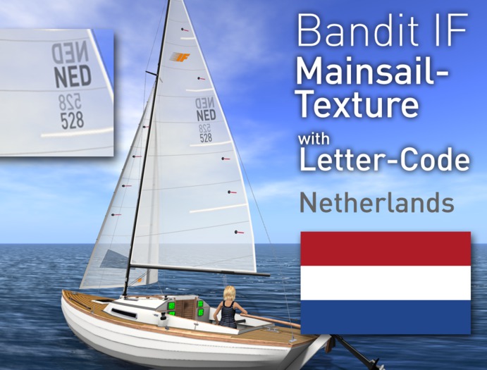 Bandit IF - Mainsail-Texture Netherlands
