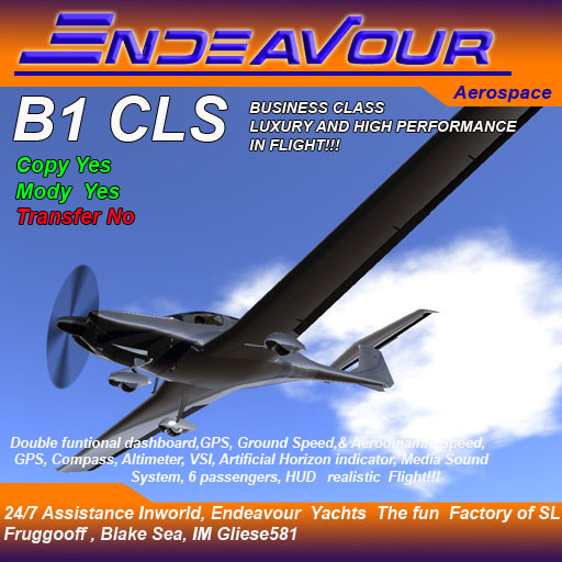 ENDEAVOUR B1  DELIVERY