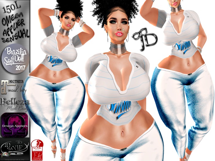 JD_STYLE OMEGA APPLIER *TOP AND PANT* SENSUAL* BOX