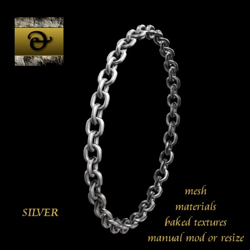 Simple Chain Bracelet - Silver