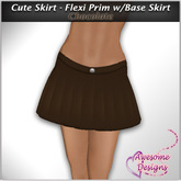 *Awesome Designs Cute Skirt In Chocolate
