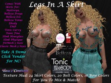 Tara's Creations Legs In A Skirt Mesh Collection DEMO
